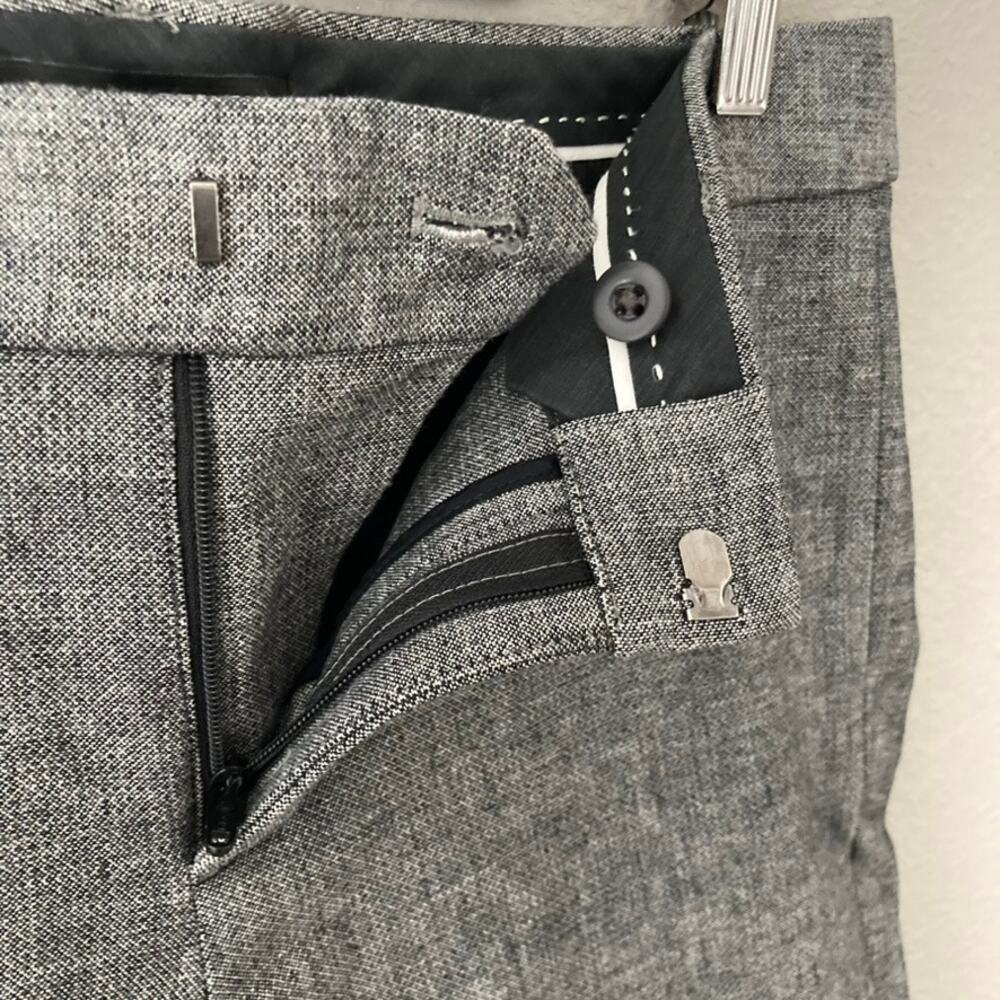 Banana Republic Sloan Fit Slim Ankle Trousers - Gray - 8P - Picture 5 of 8
